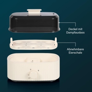 Aparat de fiert oua Princess 262047, 6 oua, 300W, BPA-free - Img 7