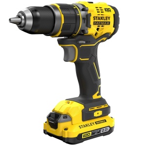 Aparat de gaurit cu percutie Stanley FatMax SFMCD721D2K, 18V, 80 Nm, 2 viteze - Img 2