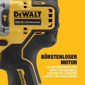 Aparat de gaurit si insurubat DEWALT DCD706D2, 12V, 2.0Ah, motor burstenlos - Img 4