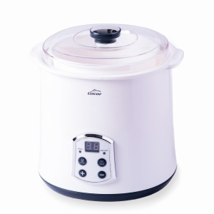 Aparat de iaurt Lacor 69243, 2L, alb, cu timer 48 ore - Img 1