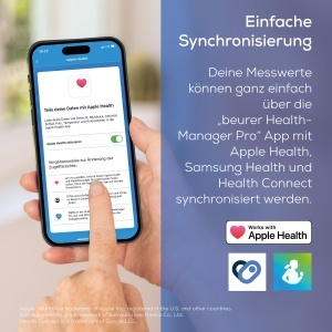 Aparat de masurare a tensiunii arteriale Beurer BM 64, detectie AFib, 100 memorii - Img 8