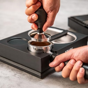 Aparat de portafiltru manual Krups Precision cu rasnita, aparat de cafea barista cu interfata de control intuitiva, setari de pre-infuzie, espressor cu bagheta de abur, incalzire rapida, XP801T10 - Img 9