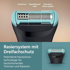 Aparat de ras electric Philips Bodygroom 5000 BG548015, 100 dusc, 100 min autonomie - Img 4