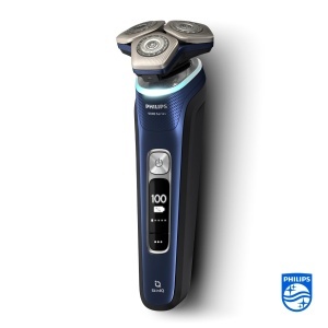 Aparat de ras electric Philips Series 9000 S998074 Albastru SkinIQ Lift Cut Trimmer integrat - Img 7