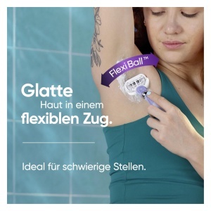 Aparat de ras Gillette Venus Extra Smooth Swirl 5 lame FlexiBall cu suport pentru dus - Img 3