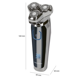 Aparat de ras pentru barbati ProfiCare pentru un barbierit precis, aparat de ras electric potrivit ca aparat de ras umed si uscat, aparat de ras electric pentru barbati incl. aparat de tuns par lung pliabil, PC-HR 3023 - Img 7