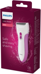 Aparat de ras Philips SatinShave Essential HP6341 Wet Dry pentru femei - Img 6