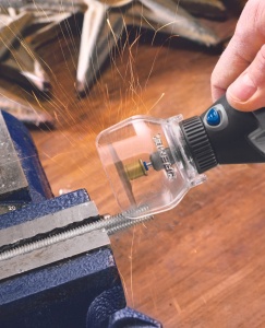 Aparat de taiat Dremel 550 cu protectie confortabila, usor de utilizat - Img 3