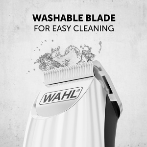 Aparat de tuns barba Wahl Colour Trim piepteni inovatori cu coduri de culori 240 de minute de functionare incarcator USB ideal pentru sala de sport si - Img 4
