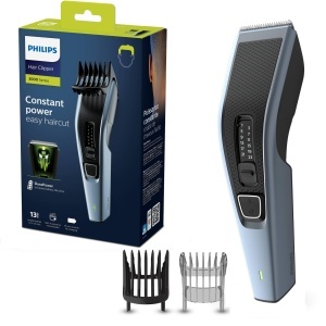 Aparat de tuns Philips Series 3000 HC353015 cu tehnologie DualCut si Trim-n-Flow