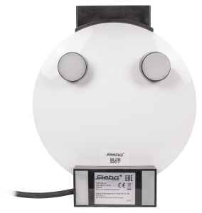 Aparat de vafe Steba, pentru 5 vafe cu inima, diametru 16,5 cm, coacere cu continut scazut de grasimi datorita acoperirii antiaderente, control infinit variabil al temperaturii, rumenire optima, 1000 wati, WE 16 - Img 3