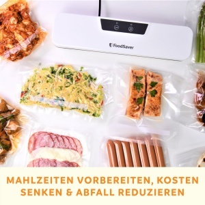 Aparat de vidat FoodSaver Everyday VS0290X, compact, usor de utilizat, cu 5 pungi - Img 5