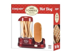 Aparat hot dog Beper P101CUD501, 350W, ABS, rosu - Img 10
