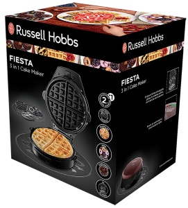 Aparat multifunctional Russell Hobbs Fiesta, 900W, Waffle, Cupcake, Donut, Rosu - Img 11