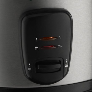 Aragaz de orez Russell Hobbs [1.8l] incl. insertie pentru abur (functie de mentinere la cald, oala de gatit antiaderenta, lingura de orez si cana de masurare, otel inoxidabil, capac de sticla, aragaz lent pentru legume si peste etc.) 19750-56 - Img 2