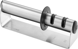 Ascutitor de cutite ZWILLING TWINSHARP Select, 2 module, argintiu