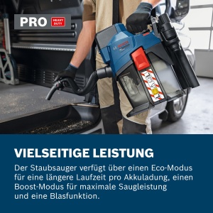 Aspirator Bosch PRO GAS18V-6LS, 18V, compact, cu accesorii incluse - Img 4