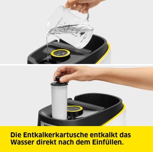 Aspirator cu aburi Karcher SC 3 Deluxe, 1900 W, 1 l, Alb - Img 6
