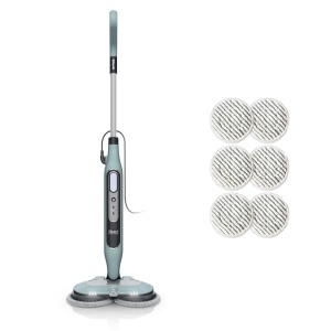 Aspirator cu aburi Shark S8201EUCP, 3 functii, 8m cablu, verde salvie