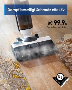 Aspirator cu aburi Tineco Floor ONE S5 STEAM, auto-curatare, tehnologie iLoop - Img 4