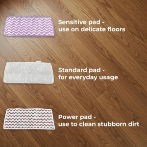 Aspirator cu aburi Vileda Steam Plus Pro XXL 4 trepte abur Pad sensibil - Img 7
