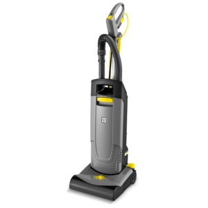 Aspirator cu perie de covor Karcher CV 30/1, vid: 19,5 kPa, putere nominala: 850 wati, recipient: 5,5 litri, furtun de aspiratie de expansiune, incl. rola de perie, sac de filtrare din lana, spuma de filtrare, duza pentru crapaturi, duza de tapiterie - Img 1