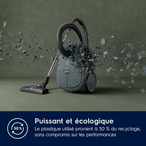 Aspirator cu sac Electrolux EB61C4OG Ocean Green performanta ridicata accesorii incluse - Img 2