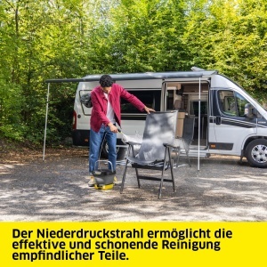 Aspirator de presiune portabil Karcher OC 3 Foldable PJ, acumulator Li-Ion, capacitate 8 l - Img 3