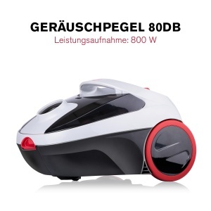 Aspirator Dirt Devil DD2001, 800W, 2L, cu filtrare HEPA, gri - Img 5