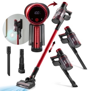 Aspirator fara fir ProfiCare(r) | Foarte puternic | Baterie de 22,2 V | Aspirator fara sac | 35 min. de rulare | Afisaj LED | 105.000 rpm | pentru covoare si masini | 2 in 1 mana/podea | PC BS 3136 A - Img 8