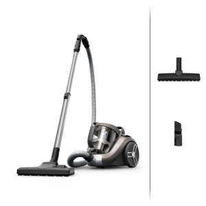 Aspirator fara sac Rowenta RO4B30 Compact Power XXL crom 900 W 25 litri 69 decibeli - Img 1