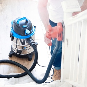 Aspirator industrial Vacmaster VQ1220SC 1250W 20L functie de suflare aspirare uscata si umeda - Img 6