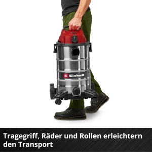 Aspirator multifunctional Einhell TC-VC 3055 SA 30L 900W pentru curatare umeda si uscata - Img 7