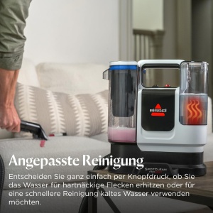 Aspirator pentru pete BISSELL SpotClean ProHeat Advanced, 1125W, compact, cu cablu - Img 7