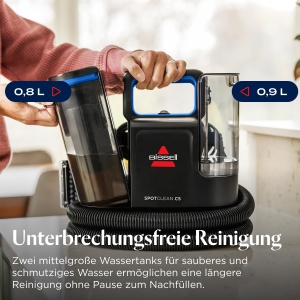 Aspirator portabil BISSELL SpotClean C5, 400W, putere de absorbtie 16.400 Pa - Img 8