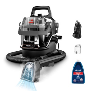 Aspirator portabil BISSELL SpotClean HydroSteam, 1000W, 3 moduri de curatare