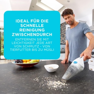 Aspirator portabil BLACKDECKER dustbuster 3.6V, kabellos, usor, ergonomic - Img 2