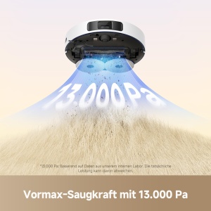 Aspirator robot Dreame L10s Pro Gen3, putere de aspirare 13.000 Pa, acumulator 5.200 mAh - Img 2