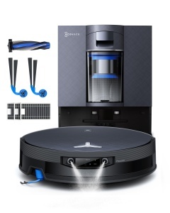 Aspirator robot ECOVACS DEEBOT X12 OMNICYCLONE, 22000 Pa, cu functie de mop