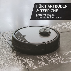 Aspirator robot Hoover HG5 DRY PRO, navigare laser, auto-vidanjare, 110 min autonomie - Img 3
