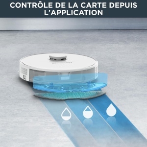 Aspirator Robot Rowenta X-Plorer Serie 75, 4-in-1, 120 min autonomie, Alb - Img 5