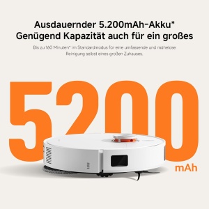 Aspirator robot Xiaomi X20 Pro 7000 Pa Sistem dual mop Capacitate 75 zile - Img 11