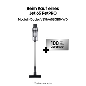 Aspirator Samsung Jet 65 PetPRO, 150 W, Culoare Argintie, Accesorii Inclusiv Perie pentru Parul de Animal - Img 2