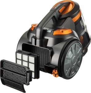 Aspirator Sencor SVC 1080TI, material de calitate, design flexibil, culoare negru-galben - Img 5