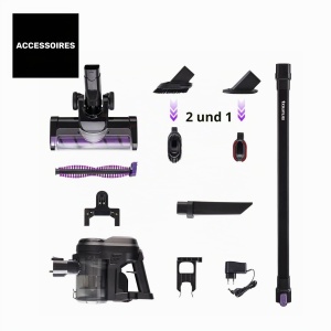 Aspirator Taurus Ultimate Lithium 22.2V cu LED, fara sac, 3 in 1 - Img 9