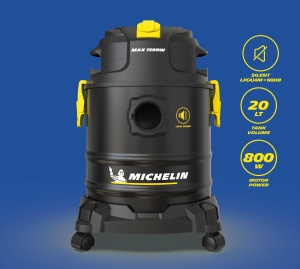Aspirator umed si uscat Michelin X3 20L, 800 W, Stahltank, accesorii incluse - Img 2