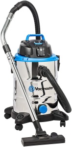 Aspirator umed si uscat Vacmaster VQ1530SFDC 3 in 1 Aspirator de podea, aspiratie puternica, port de scurgere a apei, otel inoxidabil 1500W 30L