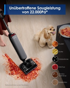 Aspirator umed-uscat Tineco Floor One S7 Artist, 22000 Pa, autonomie 50 min, auto-curatare - Img 2