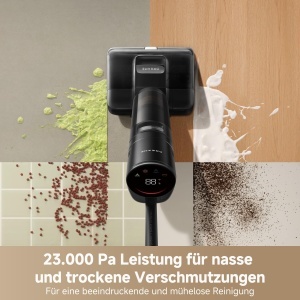 Aspirator vertical cu abur Dreame H15 Pro FoamWash, negru - Img 8