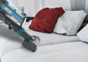 Aspirator vertical Hoover HF522STP autonomie 45 minute mini-perie turbo albastru - Img 4